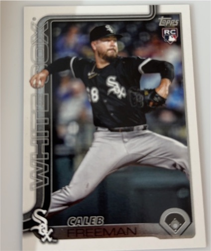 2022 Topps White Sox #WHI-8 Caleb Freeman — front