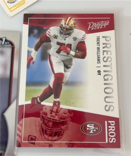 2021 Panini Prestige Prestigious Pros Trent Williams — front