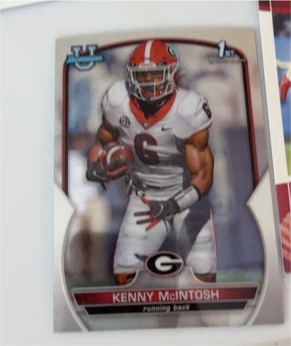 2021 Panini Contenders Draft Picks #6 Kenny McIntosh — front