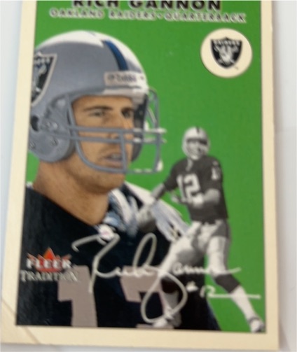 1997 Fleer Tradition #12 Rich Gannon — front
