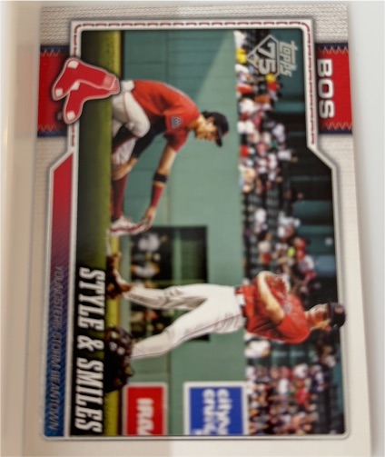 2022 Topps 75th Anniversary Style & Smiles #SS-3 Xander Bogaerts — front