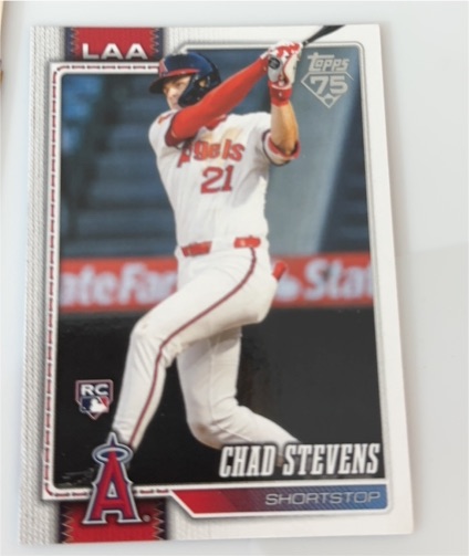 2022 Topps #LA-A Chad Stevens — front
