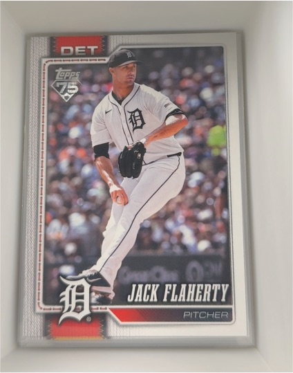 2022 Topps 75 #DET Jack Flaherty — front