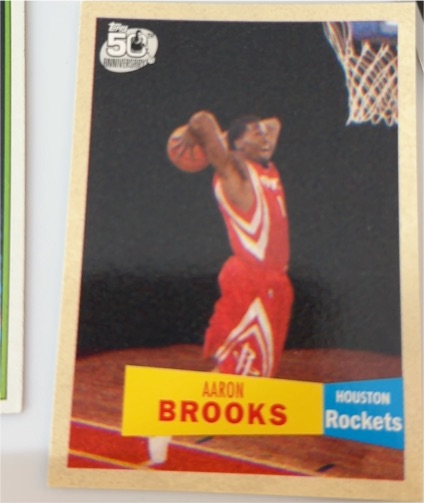 2007 Topps #50 Aaron Brooks — front
