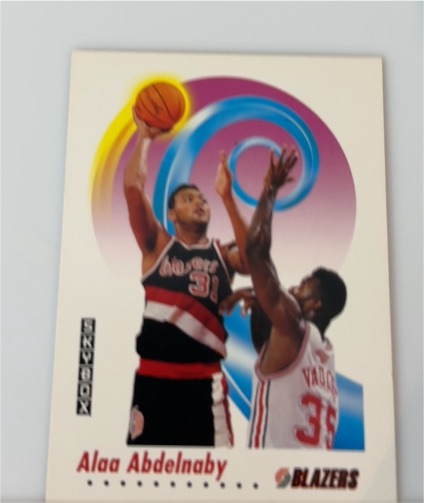 1991 SkyBox #31 Alaa Abdelnaby — front