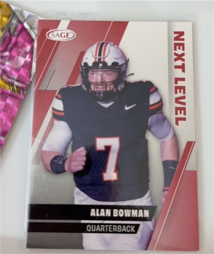 2022 SAGE Next Level Alan Bowman — front
