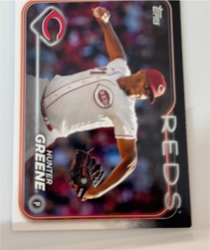 2023 Topps #Hunter Greene Cincinnati Reds — front