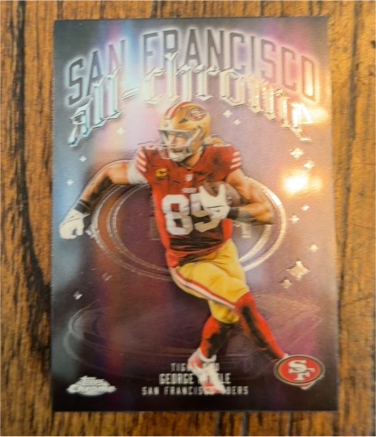 2020 Topps San Francisco George Kittle — front