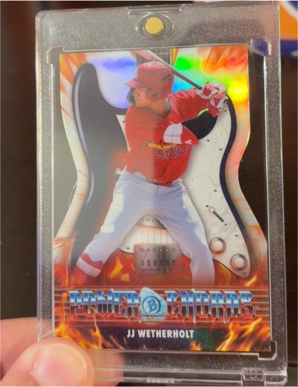 2023 Bowman Power Wards JJ Wetherholt — front