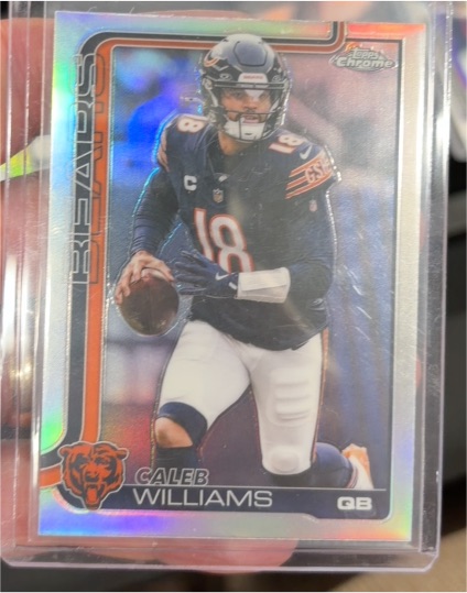 2023 Topps Chrome Breakers #BCA-CW Caleb Williams — front
