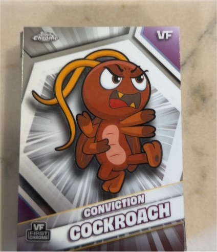 2020 Topps Chrome Conviction Cockroach — front