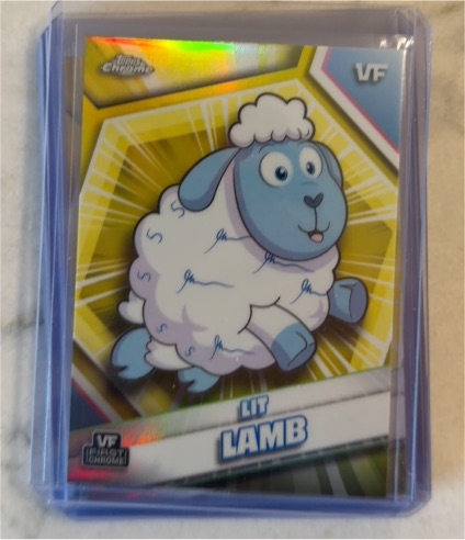 2023 Topps Chrome VF Lit Lamb — front