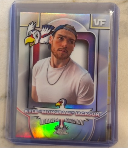 2023 Topps Chrome Kyle 'Mongraal' Jackson — front