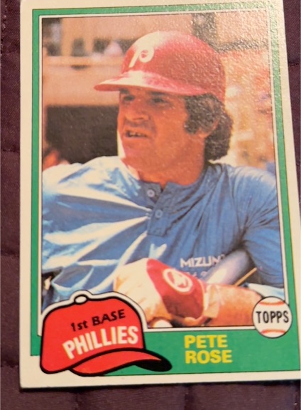 1982 Topps #300 Pete Rose — front