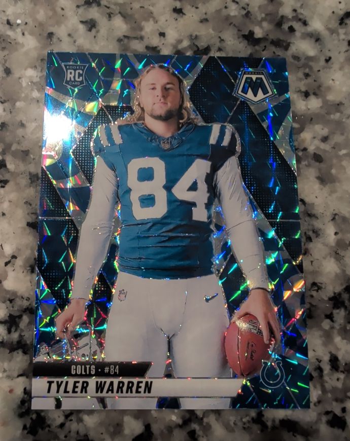 2021 Panini Mosaic #84 Tyler Warren — front
