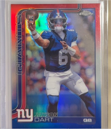 2023 Topps Chrome #RC Jaxson Dart — front