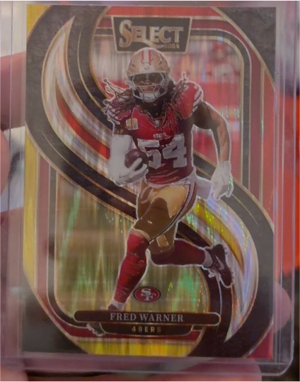 2020 Panini Select #S-1 Fred Warner — front