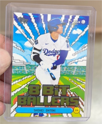 2023 Topps 8 Bit Ballers Shohei Ohtani — front