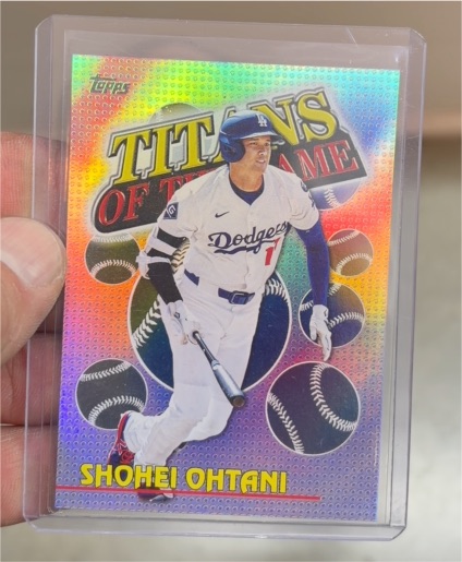 2023 Topps Opening Day Titans of the Game Shohei Ohtani — front