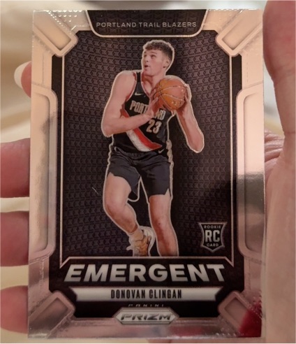 2022 Panini Prizm #EMD-DC Donovan Clingan — front