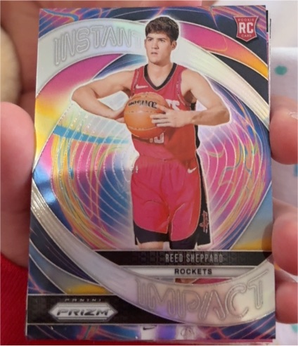 2022 Panini Prizm Instant Impact #308 Reed Sheppard — front