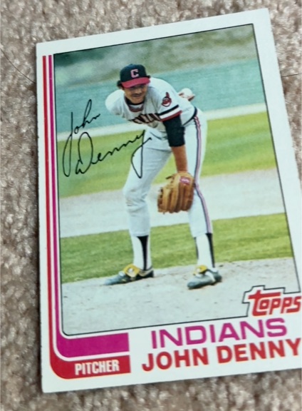 1983 Topps #400 John Denny — front