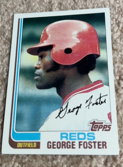 1975 Topps #600 George Foster — front