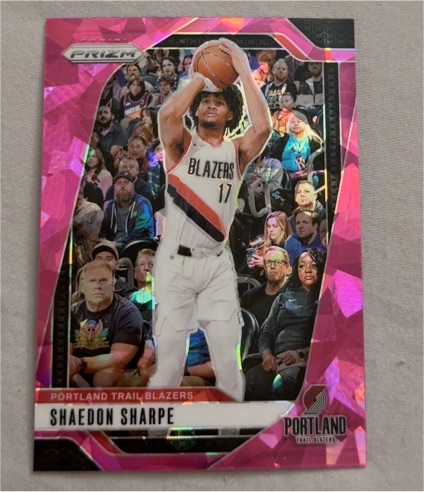 2022 Panini Prizm #17 Shaedon Sharpe — front