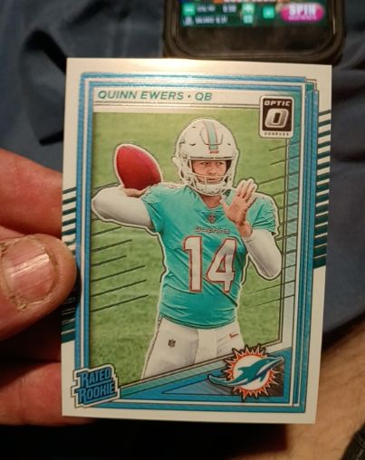 2023 Donruss Optic #203 Quinn Ewers — front