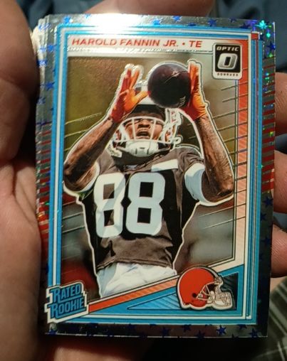 2020 Donruss Optic #288 Harold Fannin Jr. — front