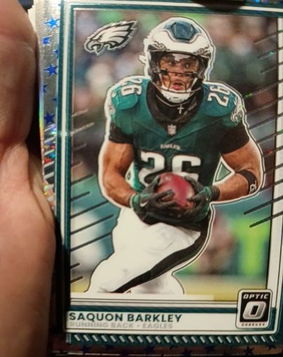 2020 Donruss Optic #26 Saquon Barkley — front