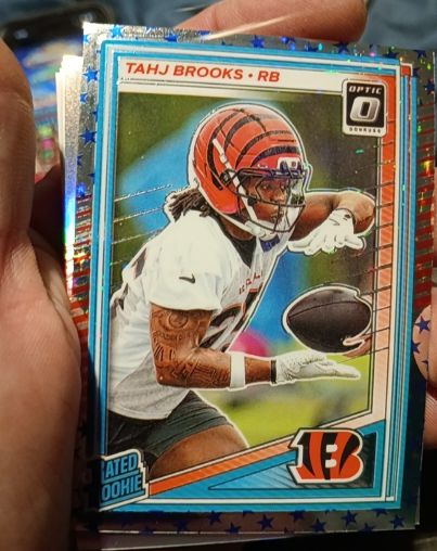 2023 Donruss Optic Rated Rookie Tahj Brooks — front