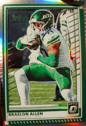 2022 Donruss Optic #173 Braelon Allen — front