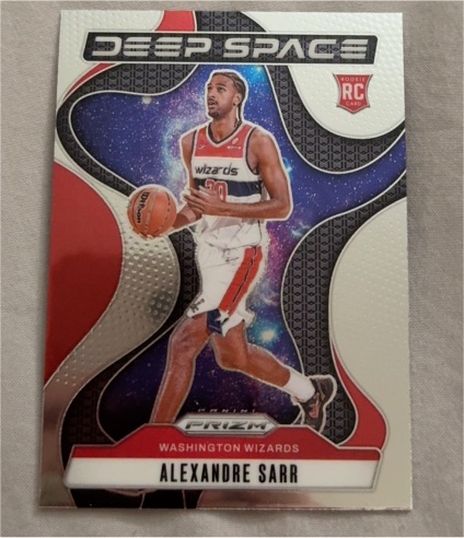 2022 Panini Prizm Deep Space #DS-1 Alexandre Sarr — front