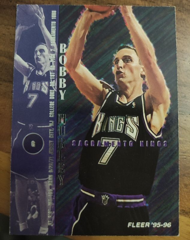 1995 Fleer #G Bobby Hurley — front
