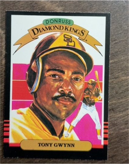 1985 Donruss Diamond Kings Tony Gwynn — front