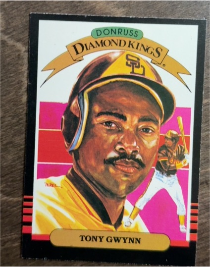 1989 Donruss Diamond Kings #1 Tony Gwynn — front