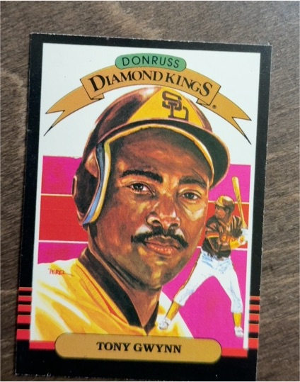 1988 Donruss Diamond Kings #DK1 Tony Gwynn — front