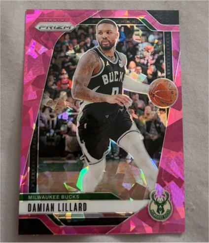 2023-24 Panini Prizm #8 Damian Lillard — front