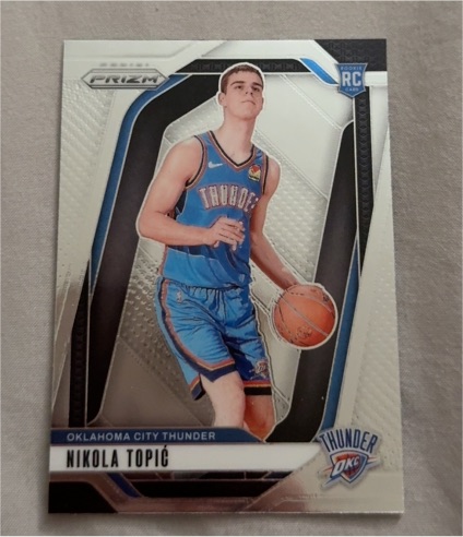 2023 Panini Prizm #RC Nikola Topić — front