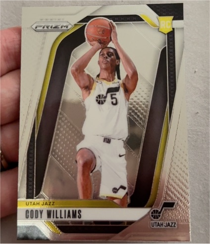2023 Panini Prizm #RC Cody Williams — front