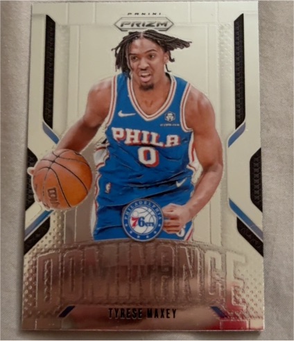 2020 Panini Prizm #248 Tyrese Maxey — front