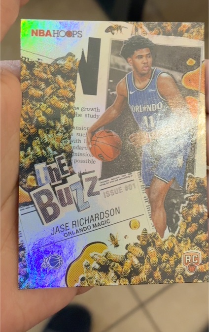 2022 NBA Hoops The Buzz Issue 001 Jase Richardson — front