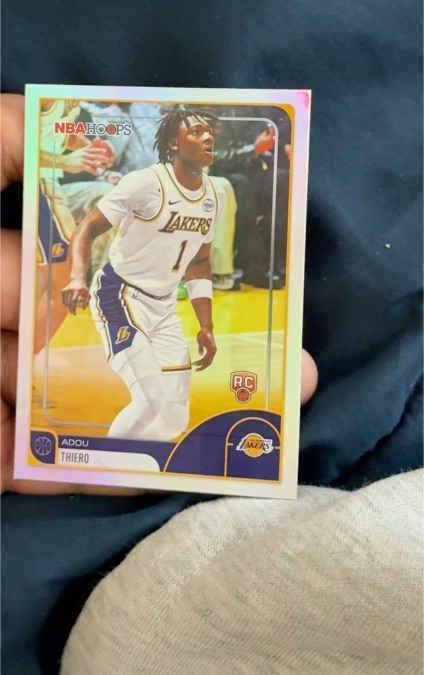 2022 NBA Hoops #RC Thiero Adou — front
