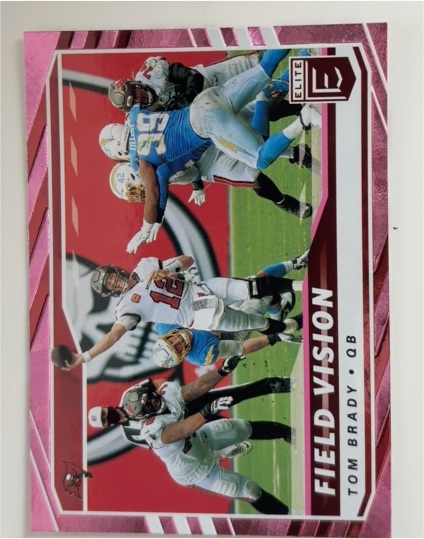 2021 Panini Elite Field Vision #FV-TB Tom Brady — front