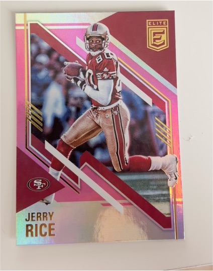 2021 Panini Elite #8 Jerry Rice — front
