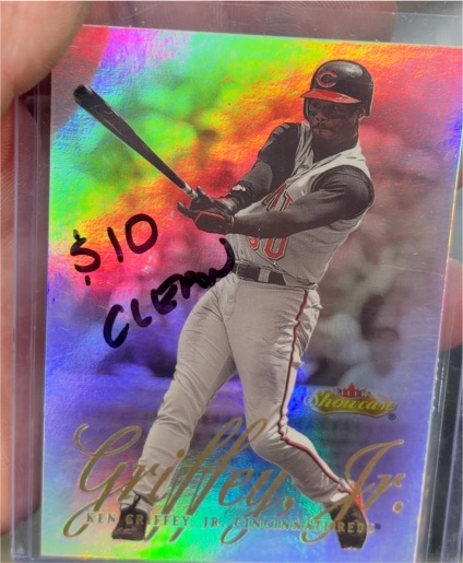 1993 Topps Stadium Club Showcase #1 Ken Griffey Jr. — front