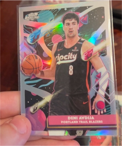 2022 Topps Chrome #8 Deni Avdija — front