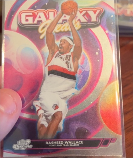 2003 Topps Chrome #31 Rasheed Wallace — front