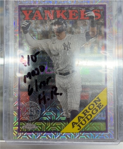 2022 Topps Chrome #TC-35 Aaron Judge — front